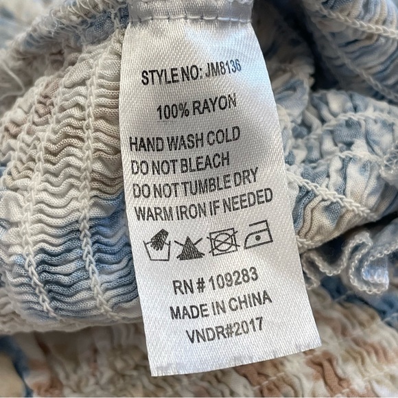 Surf Gypsy Smocked Top - Picture 9 of 11